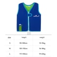 thumbnail image 4 of Chaleco salvavidas para niños, para mantener el calor, accesorios para exteriores de neopreno (L azul) Ndcxsfigh Para Estrenar, 4 of 7