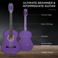thumbnail image 6 of Best Choice Products 38in Beginner Acoustic Guitar Starter Kit w/ Gig Bag, Strap, Extra Strings - Purple, 6 of 10