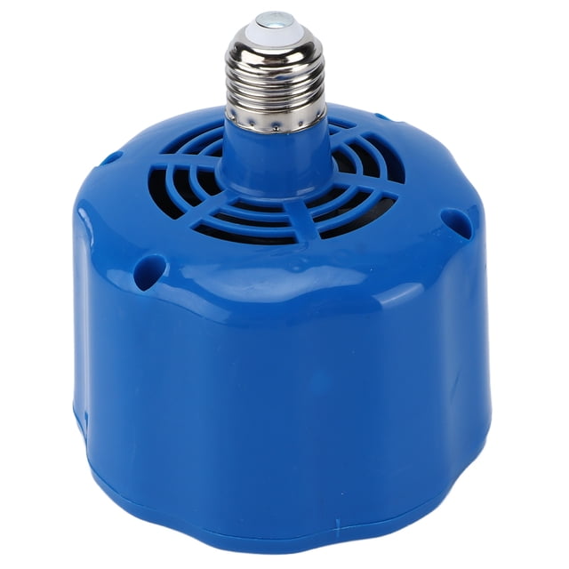 Lámpara de calor para ganado Protección del medio ambiente Equipo de aislamiento para mascotas duradero y resistente al calor Lámpara calefactora de 2 generaciones (azul)