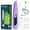 Purple, variant on EcoNest Rechargeable Pet Grooming Clipper With Light For Dogs And Cats Wide Powerful Motor Ideal For Indoor And Outdoor Use Pet Hair Trimmer1ml