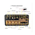 thumbnail image 5 of Placa amplificadora estéreo digital Bluetooth Subwoofer Micrófono dual Karaoke Amplificadores de coche Altavoz E GoldBlack ,GoldBlack, 5 of 5