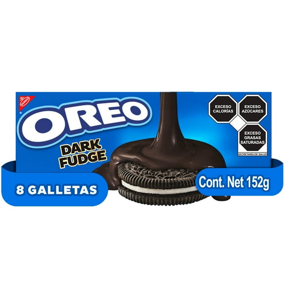 Galletas Oreo Original Sabor Chocolate, Cubierta de Chocolate Caja de 152.8 gr. 8 Galletas