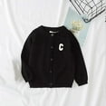 thumbnail image 3 of Kiijoy Girls Cardigan Sweater Casual Long Sleeve Button Knitted Jacket, Sizes 12-18M, 3 of 3