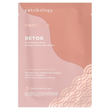 Patchology Smartmud Detox No Mess Mud Face Mask for Beauty Skincare, 0.54 oz