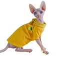 thumbnail image 1 of Pineapple Style Spring Summer Hairless Cat Clothes Fashion Sphinx Kitty Wearing Comfort Sphynx Cat Outfits, 1 of 4
