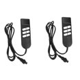 thumbnail image 1 of 2X Electric Recliner Chairs Controller 6 Button 5 Pins Hand Switch, 1 of 8