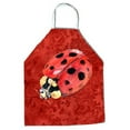 thumbnail image 1 of Carolines Treasures 8870APRON 27 H x 31 W. Punaise sur Tablier Rouge Foncé, 1 of 4