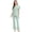 Avocado Green, variant on Niaahinn Women's Medical Scrubs Set - Quick Dry V-Neck Top with Pants, Multiple Pockets, Adjustable Drawstring, 10 colors