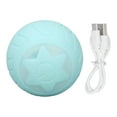 thumbnail image 2 of Interactive Cat Toy, Intelligent Active Rolling Ball With Led Flash Colorful Lights For Kitten Dogs, USB Rechargeable Automatic Self Moving Peppy Pet Ball, Amusing Teasing Cat Ball, 2 of 8