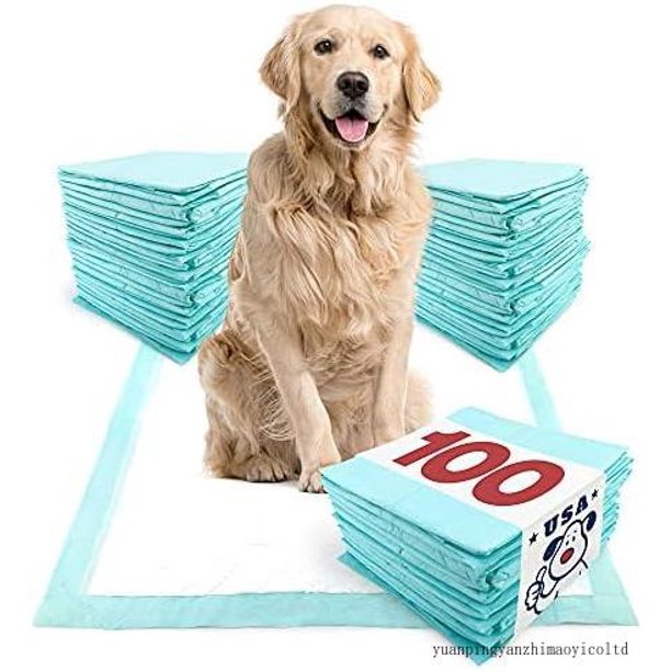 usa plus puppy pads, extra large 28x36 inch, 100 count premium puppy