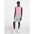 thumbnail image 2 of Athletic Works Men's and Big Men's Tri-Blend Active Shorts, 7" Inseam, Sizes S-5XL, 2 of 5