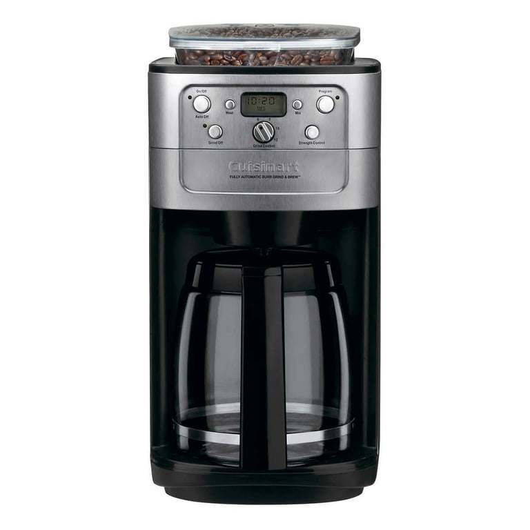 cuisinart 12カップオートマチックグラインド＆ブリューコーヒーメーカー Cuisinart Fully Programmable Burr Grind & Brew 12 Cup