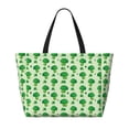 thumbnail image 2 of Rocae Broccoli 1 for Large Women's Waterproof Beach Bag Tote with 7 Pockets Pool Bag for Travel Gym Vacation, 2 of 6