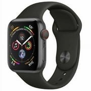 Apple Watch Series 5 44mm Space Gray Aluminum - Black, 1 Sport