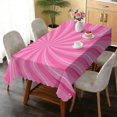 thumbnail image 6 of Rectangular Tablecloth 60x84 Inch – Waterproof Polyester Printed Table Cover, Wrinkle Resistant, Washable for Kitchen & Dining, Candy, 6 of 6