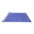 thumbnail image 2 of Ahgly Company Machine Washable Indoor Rectangle Abstract Blue Contemporary Area Rugs, 8' x 12', 2 of 4