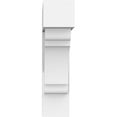 thumbnail image 2 of 3"W x 14"D x 14"H Standard Olympic Architectural Grade PVC Bracket with Block Ends, 2 of 11