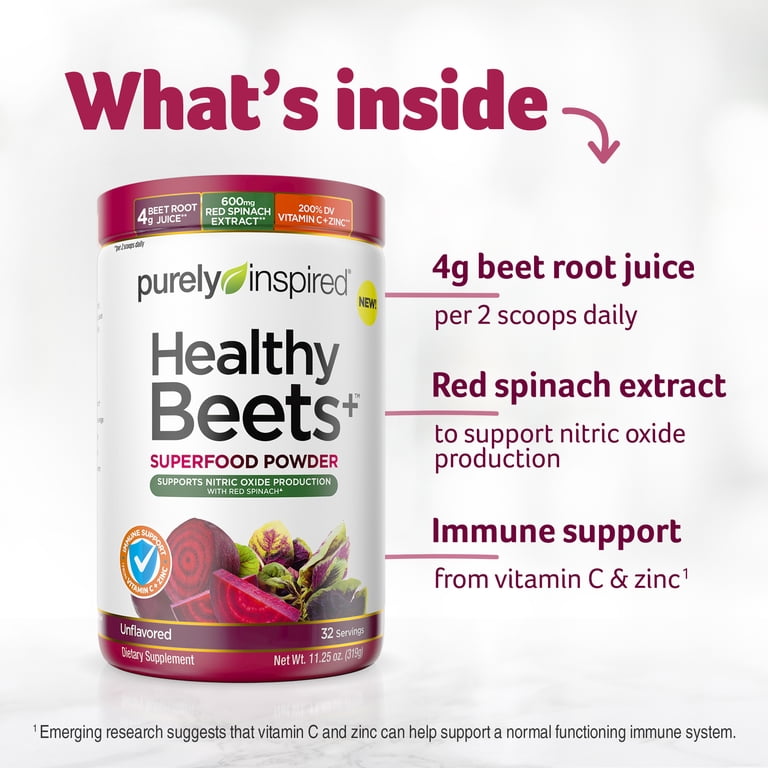 Purely Inspired Super Root Juice, Healthy Beets Plus Superfood