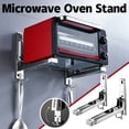 thumbnail image 2 of Steel Oven Stainless with Hook Wall-Mounted Microwave Rack Rack Oven Microwave Housekeeping & Organizers, 2 of 8