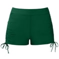 thumbnail image 4 of Lullu Girls Swim Shorts Solid Basic Quick Drying Stretch Swim Trunks Swimwear, Sizes 5-14, 4 of 7