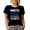 Navy Blue, variant on Math, The Only Subject That Counts - Funny Mathematics Pun Quote, Black T-Shirt, Small
