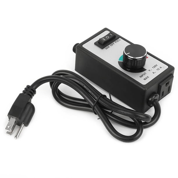 Controlador de Velocidad de Ventilador Regulador de Velocidad Liviano de 1800 W Para Controlar El Ventilador en Línea de Alta Velocidad Mini Soplador Con Salida de