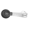 thumbnail image 1 of 4pcs/Set Graduated Measuring Spoon Cup Stainless Steel PP Baking Measurement Tool Black Measuring Spoon, 1 of 8