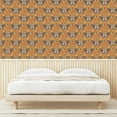 thumbnail image 3 of Ambesonne Cosmic Moth Peel & Stick Wallpaper for Home, Esoteric Wingy Pattern, 13"x36", Pale Brown Cinnamon, 3 of 5