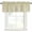 White Light Beige, variant on Brown Wildflowers Rod Pocket Curtain Valance, Modern Floral Butterfly Plant Farmhouse Window Valance for Living Room, Bedroom, Kitchen 60"W x 18"L
