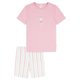 thumbnail image 1 of SCHIESSER Conjunto de pijama para niña - Kids, corto, algodón, motivo Rosa/Blanco 140, 1 of 4