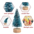 thumbnail image 3 of Árbol de Navidad VIOCIWUO Artificial Mini 1.7 pulgadas, 24 unidades con base, 3 of 9