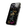 thumbnail image 3 of Aquarius Tough Phone Case Free Spirit, Big Mind. Black and Gold Zodiac Design - iPhone 13, 3 of 4