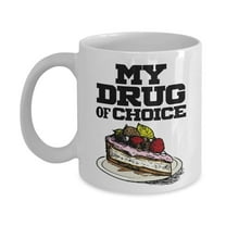 My Drug Of Choice Cake Coffee & Tea Gift Mug for Women