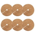 thumbnail image 4 of 6 alfombrillas de fibra de coco para macetas, anillo de mantillo de fibra de coco, alfombrilla redonda antihierba., 4 of 7