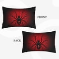 thumbnail image 4 of Bixox Spider on the Web Printed Pillow Protector,Super Soft Ideal for Home,Guests,Rentals - 20"x30", 4 of 8