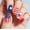 B, variant on 4th of July Press on Nails Short Square Fake Nails Independence Day False Nails Press ons with American Flag Designs Acrylic Nails Full Cover Glue on Nail Stick on Nails for Women Manicure 24Pcs