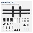 thumbnail image 1 of Bi-Folding Barn Door Hardware Sliding Track Kit Heavy Duty (No Wood Door) ,Widely Used, 1 of 4