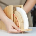 thumbnail image 3 of GUOOL Wood Coffee Paper Dispenser Storage Holder Rack Stand Dustproof Moisture Protective Boxes Case Cover Container for Cafe Home Maker A, 3 of 9