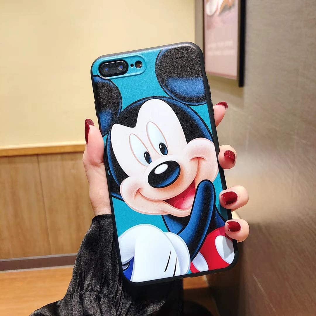 Galaxy A10e A20e Case Lovely 3D Cartoon Case Mickey Minnie Mouse