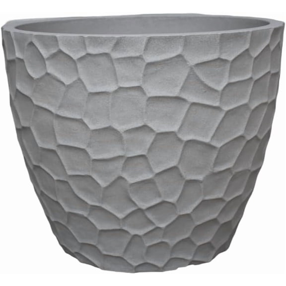 JAPI Pottery Prisma Round Planter (13.2 inches)