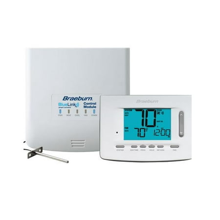 Braeburn- 7500 Universal Wireless Thermostat Kit 7, 5-2 day or Non-Programmable 3H / 2C (Includes Thermostat, Control Module and Supply Air sensor) (Pack of (Best Wireless Thermostat Reviews)