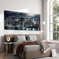 thumbnail image 1 of Cuadro Ciudad Nueva York Decorativo Moderno En Canvas Panorámica Impresión Latex Hd Material No Sintético Marco Opcional, 1 of 4