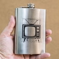 thumbnail image 2 of 8oz Professional Binge Watcher Flask L1, 2 of 3