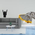 thumbnail image 2 of Escultura Creativa De Dedos Y Manta Suave A Rayas Para Dormitorio, Apartamento, Restaurante, Decoración, Artesanías únicas Con Señales De Mano Y Cálida Manta De Estilo Rústico., 2 of 8