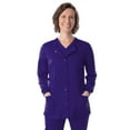 thumbnail image 1 of Landau Veste Médicale ProFlex pour Femmes : Coupe Moderne, Extensible, Col Rond à Boutons Pression 3038, 1 of 1