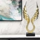 thumbnail image 4 of Estatua Con Alas ANGGREK Resina Escultura de Arte Abstracto, 4 of 8