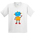 thumbnail image 3 of Inktastic Cute Robot, Colorful Robot, Funny Robot, Robotics Youth T-Shirt, 3 of 5