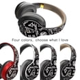 thumbnail image 2 of Auriculares inalámbricos Graffiti, plegables, compatibles con Bluetooth 5.0, auriculares deportivos para juegos para teléfonos móviles, negro dorado Methold EL000142-03B, 2 of 2