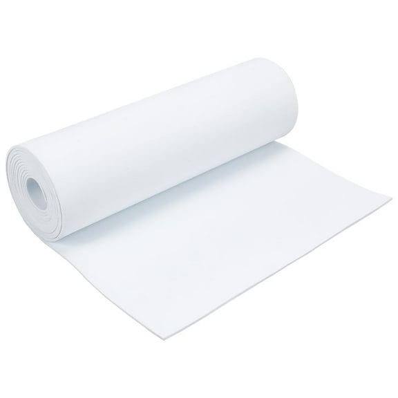 118 inch White EVA Foam Sheets Roll 13.7inch Wide Foam Seal Strips for Arts and Crafts Supplies Cosplay Costumes and House Decorations 3mm Thick