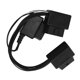 thumbnail image 1 of Uadme Divisor OBD De 16 Pines, Cable De Extensión del Divisor OBD Cable De Extensión Y Retardante De Llama De PVC De 16 Pines para Vehículos, 1 of 14